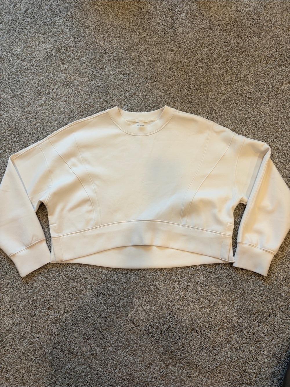YPD Cropped Sweatshirt - Cream